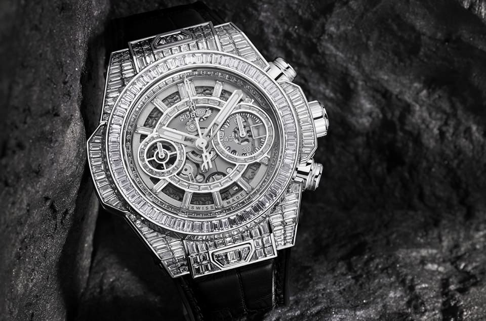 HUBLOT高订制钻表盛大来台展出总价上亿掀起奢华运动表风潮