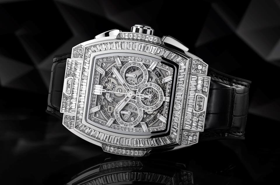 HUBLOT高订制钻表盛大来台展出总价上亿掀起奢华运动表风潮