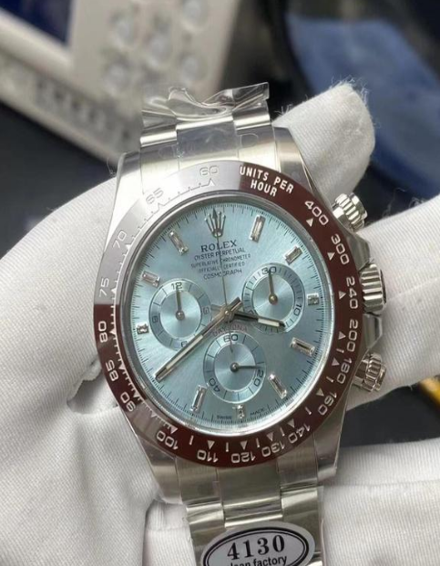 C厂劳力士冰蓝迪4130对比BT厂冰蓝迪通拿细节如何-clean厂迪通拿如何