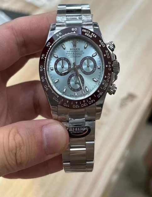 C厂劳力士冰蓝迪4130对比BT厂冰蓝迪通拿细节如何-clean厂迪通拿如何