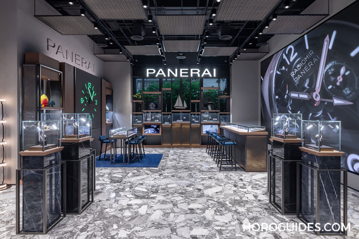 Panerai全新概念店进驻台北东区新地标Diamond Towers-复刻表