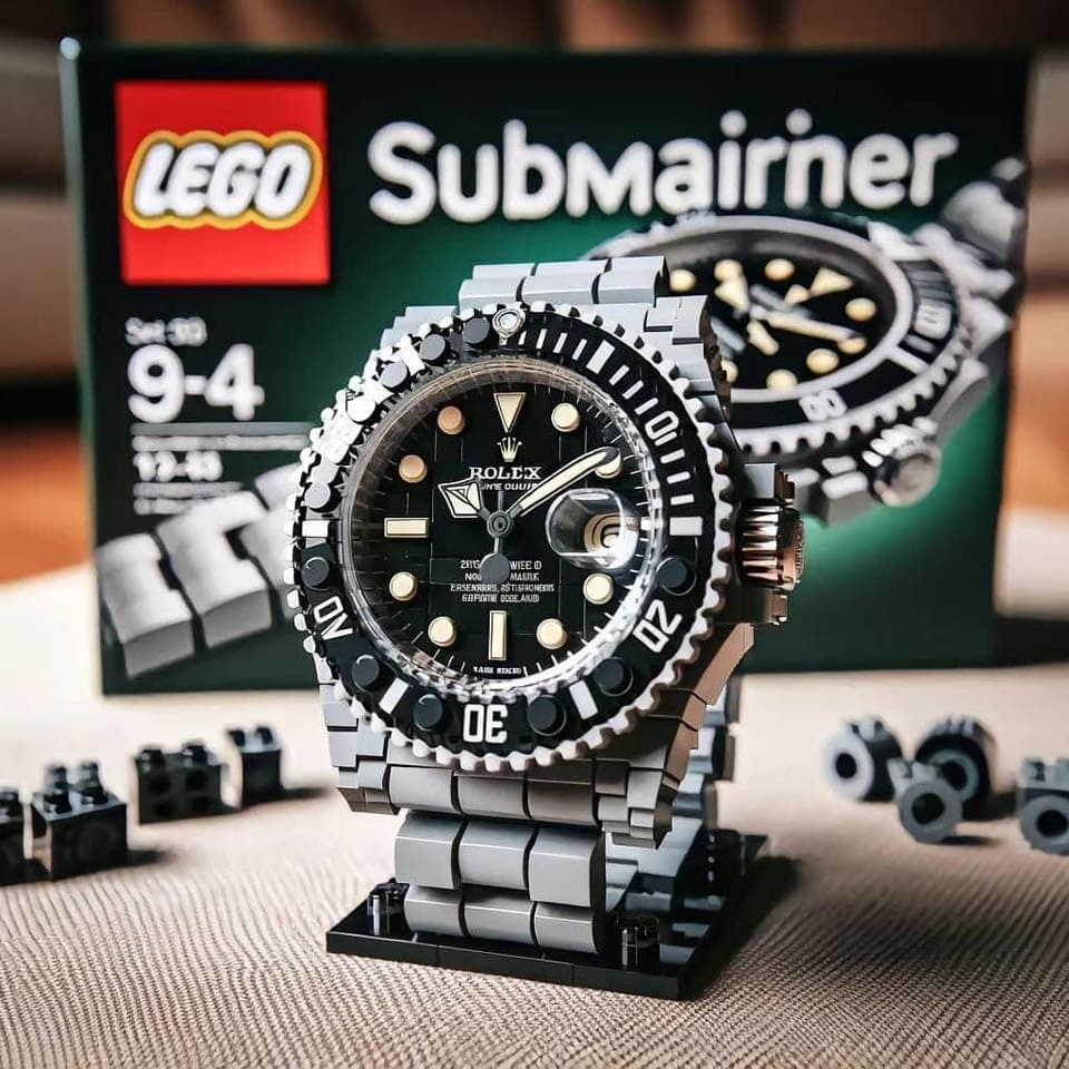 LEGO乐高即将推出爱彼、劳力士等名表系列？！