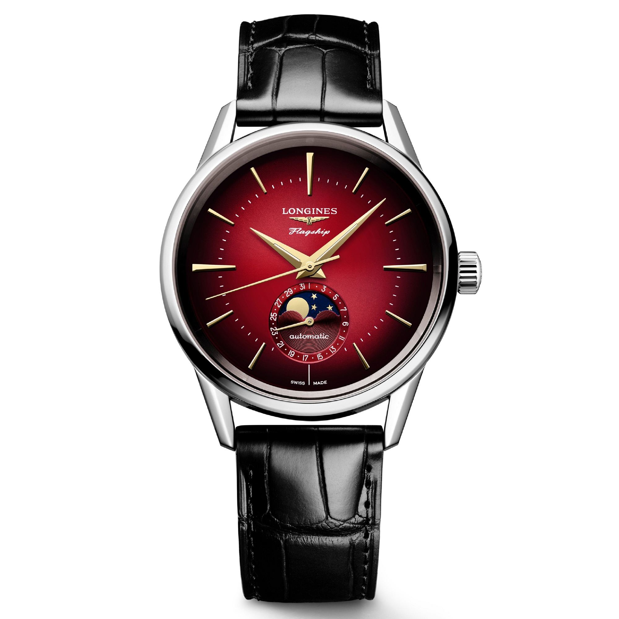『新表』Longines 推出龙年生肖特别款军旗复刻系列月相腕表