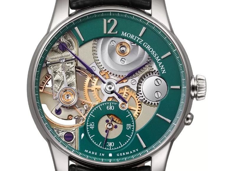 『新表』Moritz Grossmann 推出15周年纪念版腕表：绿色镂空倒置机芯
