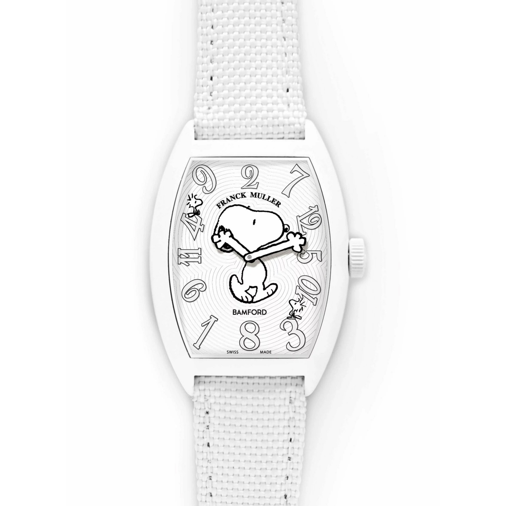 『新表』Franck Muller 与 Bamford 合作推出 Crazy Hours Arctic Snoopy 史努比主题腕表