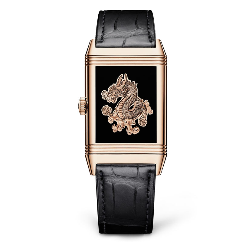 『新表』Jaeger-LeCoultre 推出 Reverso Tribute Enamel Dragon 龙年主题翻转表盘腕表：珐琅与雕刻工艺