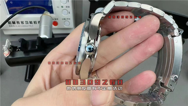 VS厂欧米茄海马300冰蓝面做工细节评测