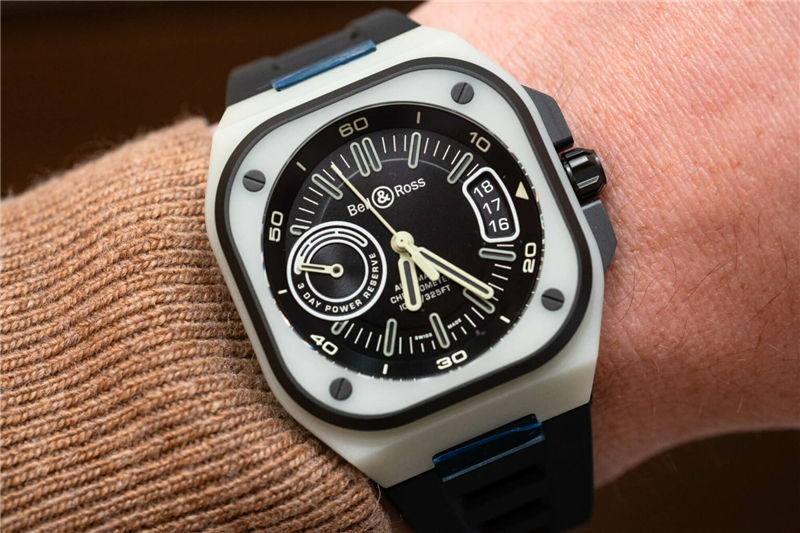 手表品鉴：Bell&Ross BR-X5绿色LUM手表
