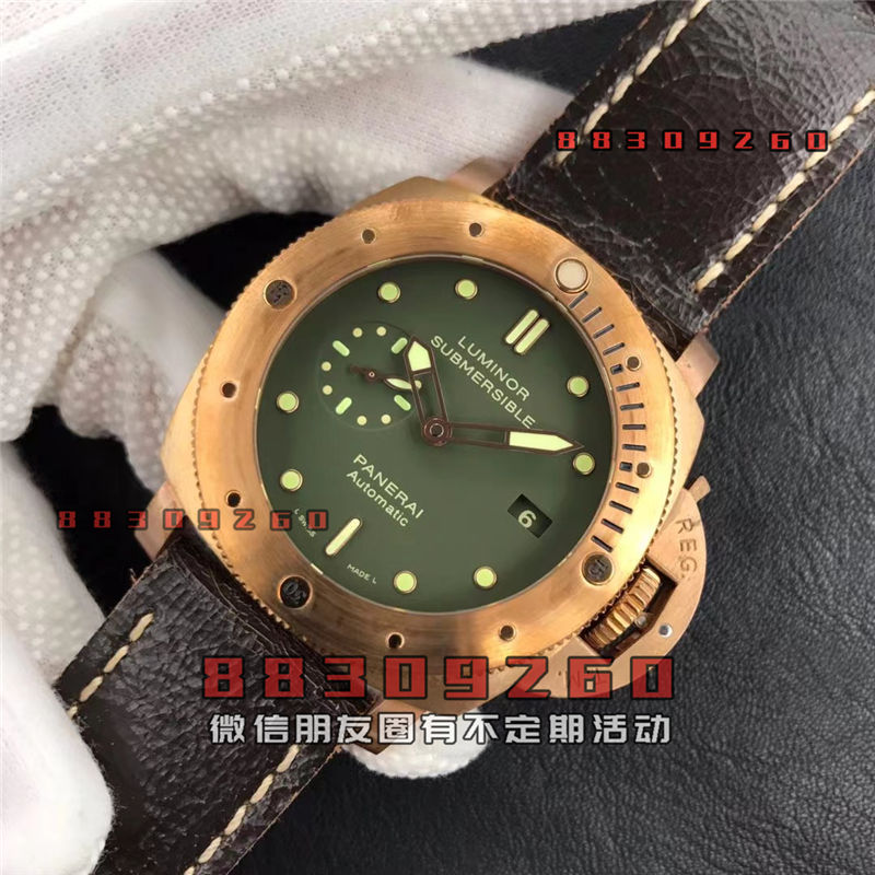 VS厂沛纳海382搭载P.9010一体机细节做工评测