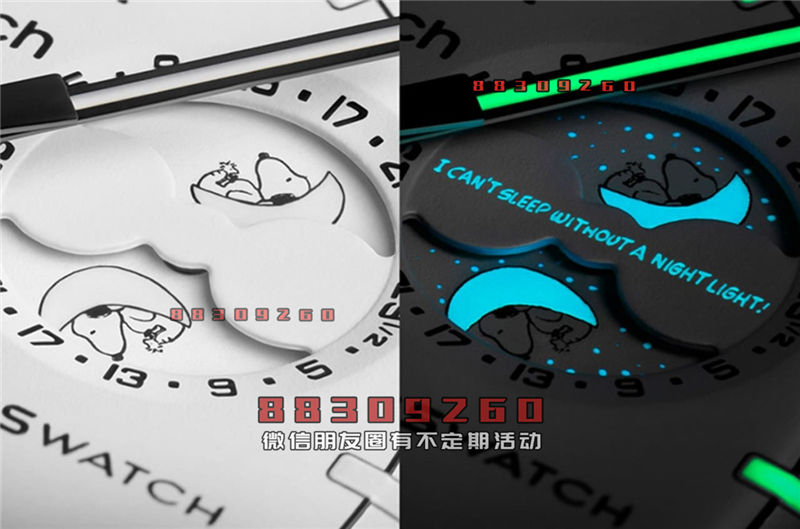 欧米茄推出MoonSwatch 系列史努比主题腕表
