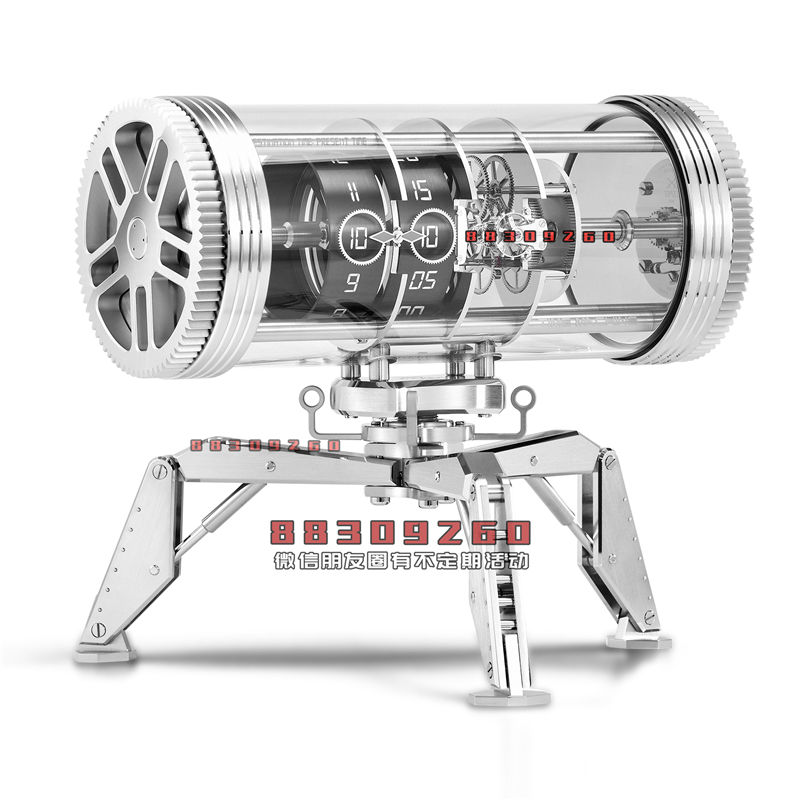 瑞士钟表零售商Bucherer与座钟厂 L'Epée 1839合作推出Time Machine 座钟