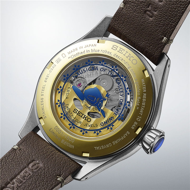 『新表』Seiko 与吉卜力工作室合作推出 Presage Craftsmanship Series SPB437 《风之谷》主题腕表