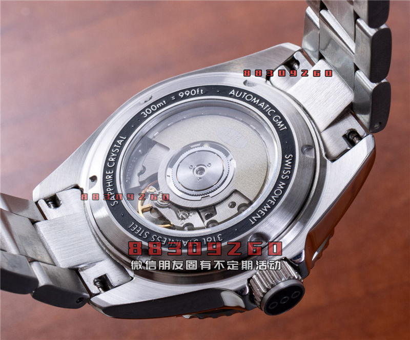 腕表品鉴：OOO十周年超拉丝GMT