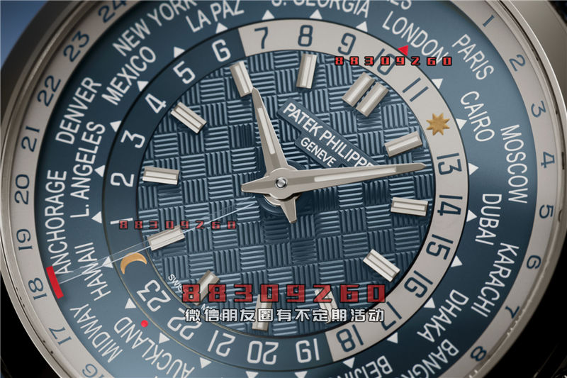 百达翡丽推出 5330G-001 World Time 世界时日历腕表