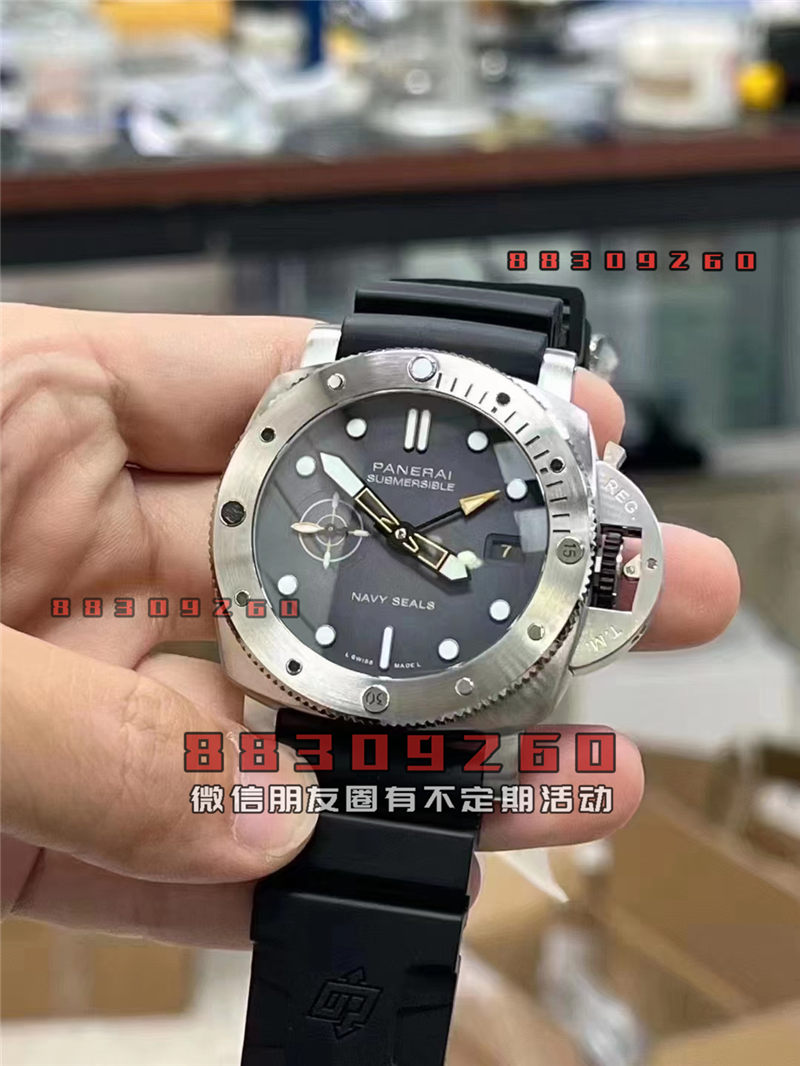 VS沛纳海潜行系列PAM01323细节评测-致敬经典
