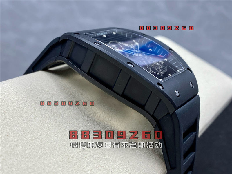 BBR理查德米勒RM055黑陶瓷V3版做工细节评测