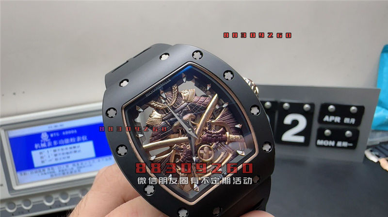 YS厂理查德米勒RM47黑武士陀飞轮细节评测