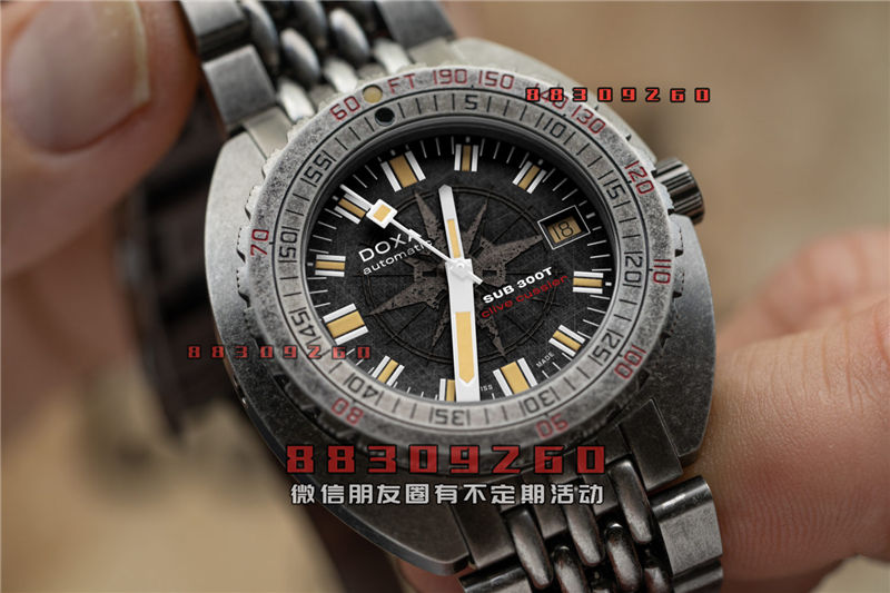 Doxa 推出 SUB 300T Sharkhunter Clive Cussler 限量版
