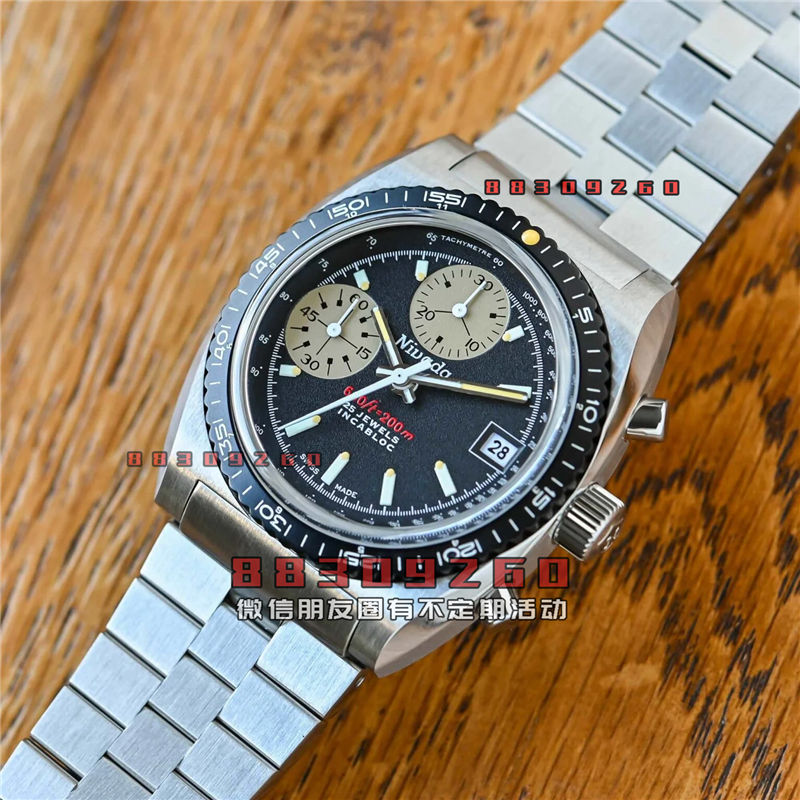 20 世纪 70 年代的稀有原型为 Nivada Grenchen Chronosport 提供了蓝图