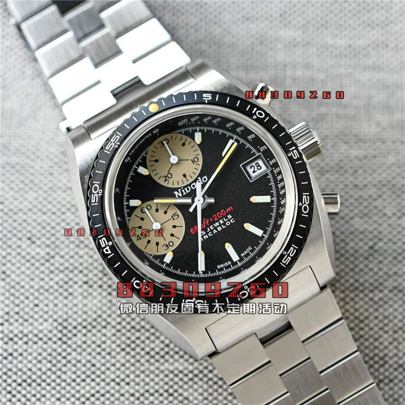 20 世纪 70 年代的稀有原型为 Nivada Grenchen Chronosport 提供了蓝图