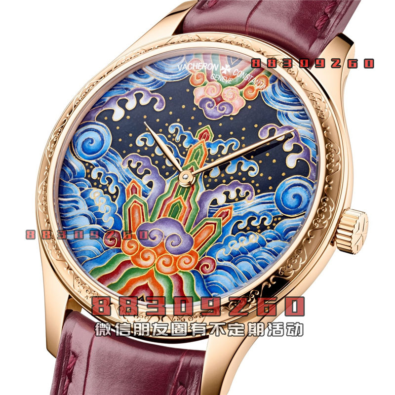 Vacheron Constantin 推出 Métiers d’Art Eternal Flow and Moonlight Slivers 珐琅工艺限量腕表