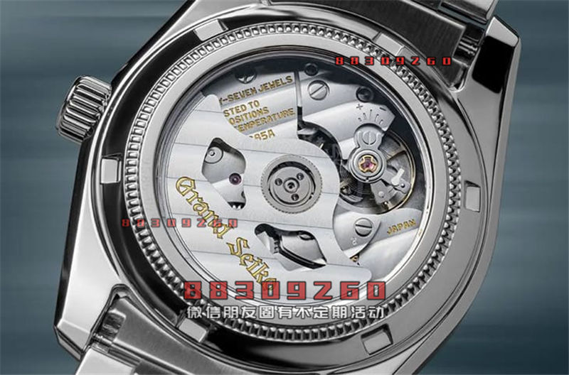 中性尺寸钢壳三针日期表GRAND SEIKO 9S机械表与劳力士Datejust比较