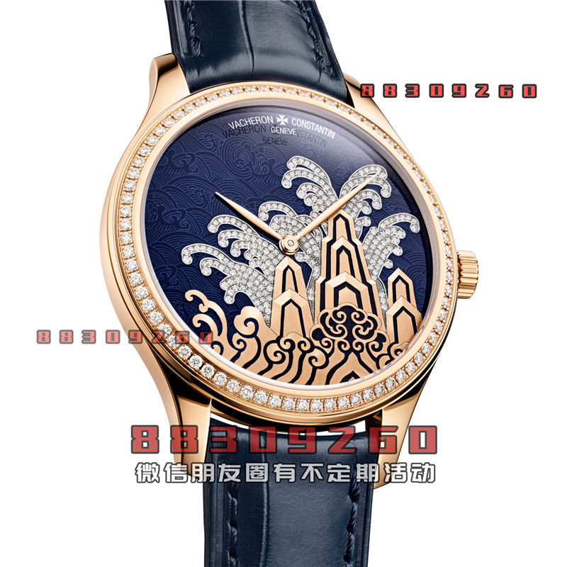 Vacheron Constantin 推出 Métiers d’Art Eternal Flow and Moonlight Slivers 珐琅工艺限量腕表