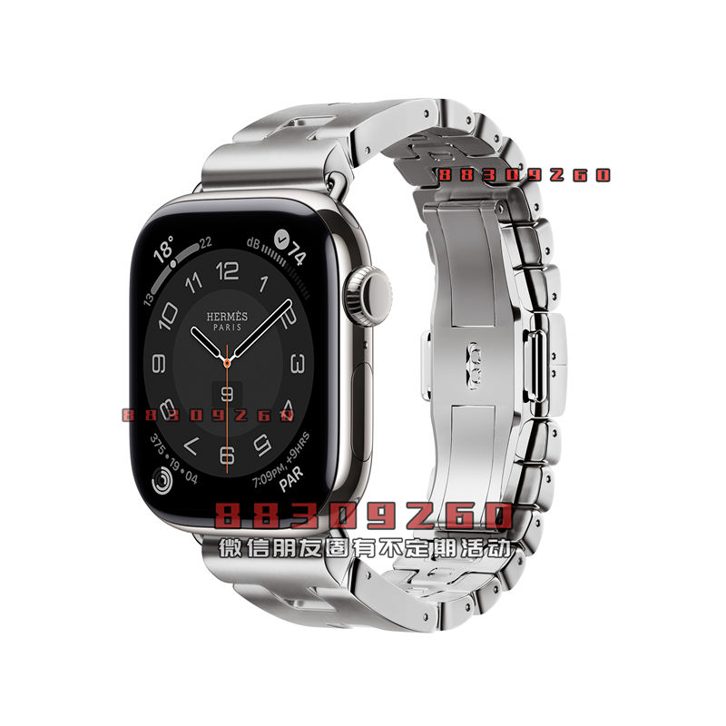 Hermès 与 Apple 合作推出 Apple Watch Hermès Ultra 2 海洋主题智能腕表及新一季表带作品