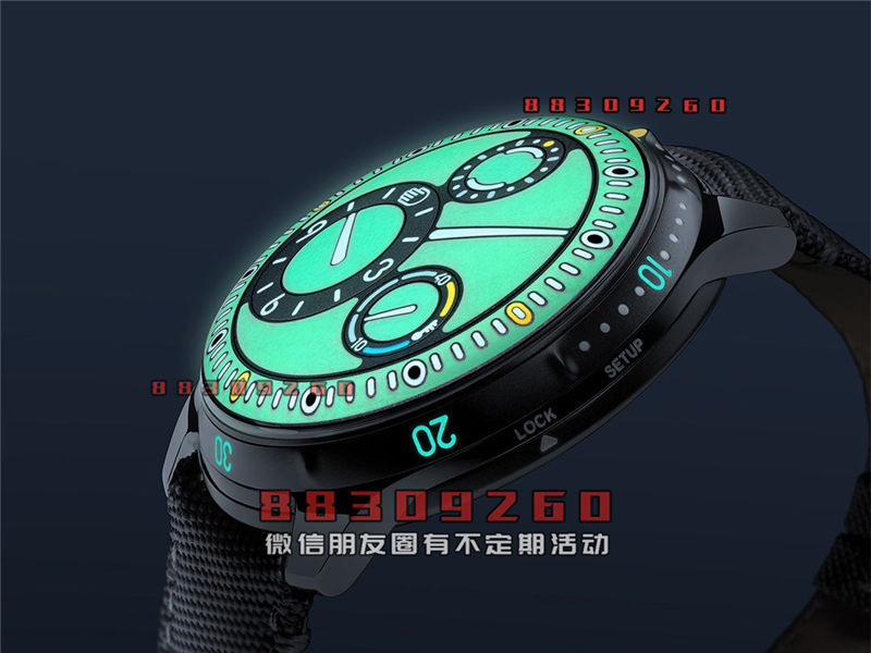 Ressence 推出 Type5L潜水腕表：全夜光表盘