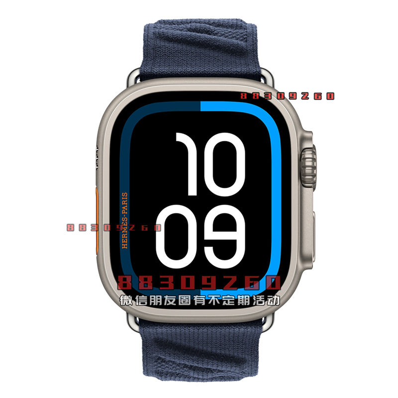 Hermès 与 Apple 合作推出 Apple Watch Hermès Ultra 2 海洋主题智能腕表及新一季表带作品