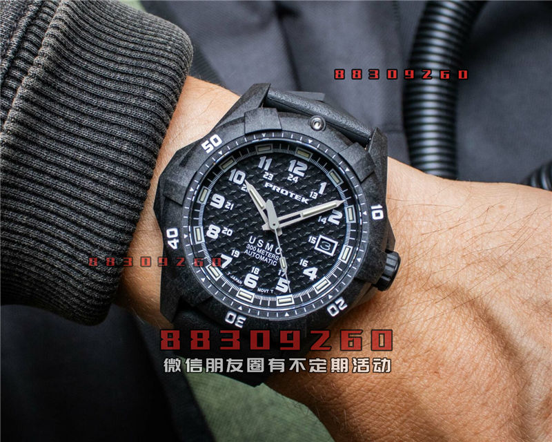 ProTek USMC 系列1210自动碳纤维潜水表