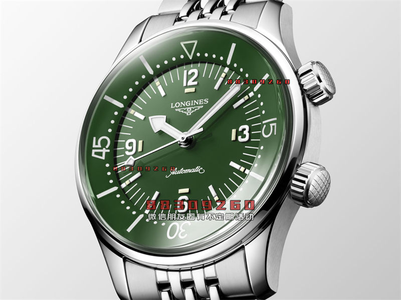 Longines 推出 Legend Diver 39mm 潜水腕表：新表盘色彩