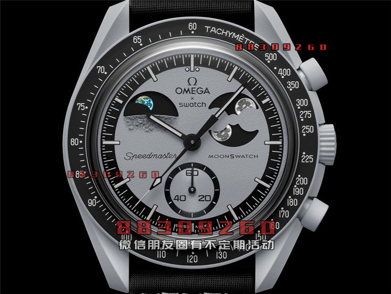 OMEGA X Swatch 推出 MoonSwatch Mission to Earthpase 计时码表