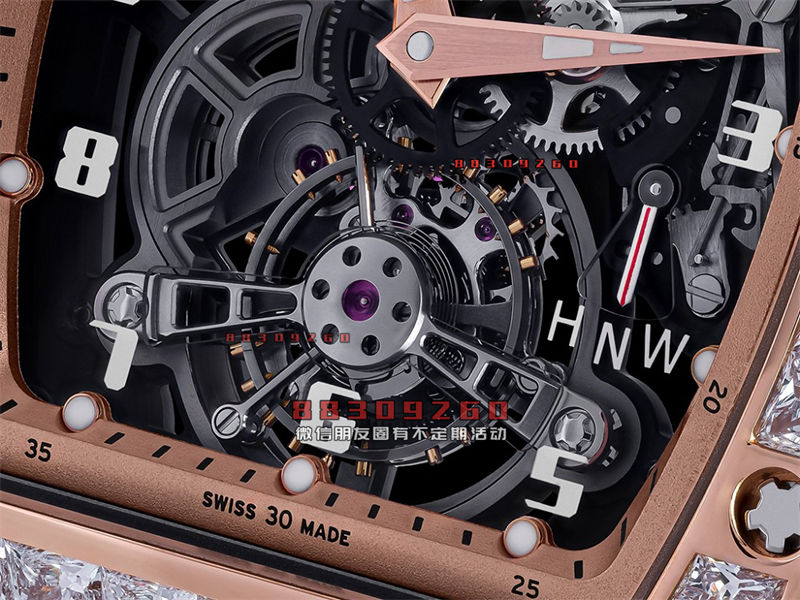 理查米尔 RM 17-01 Manual Winding Tourbillon 镂空陀飞轮腕表