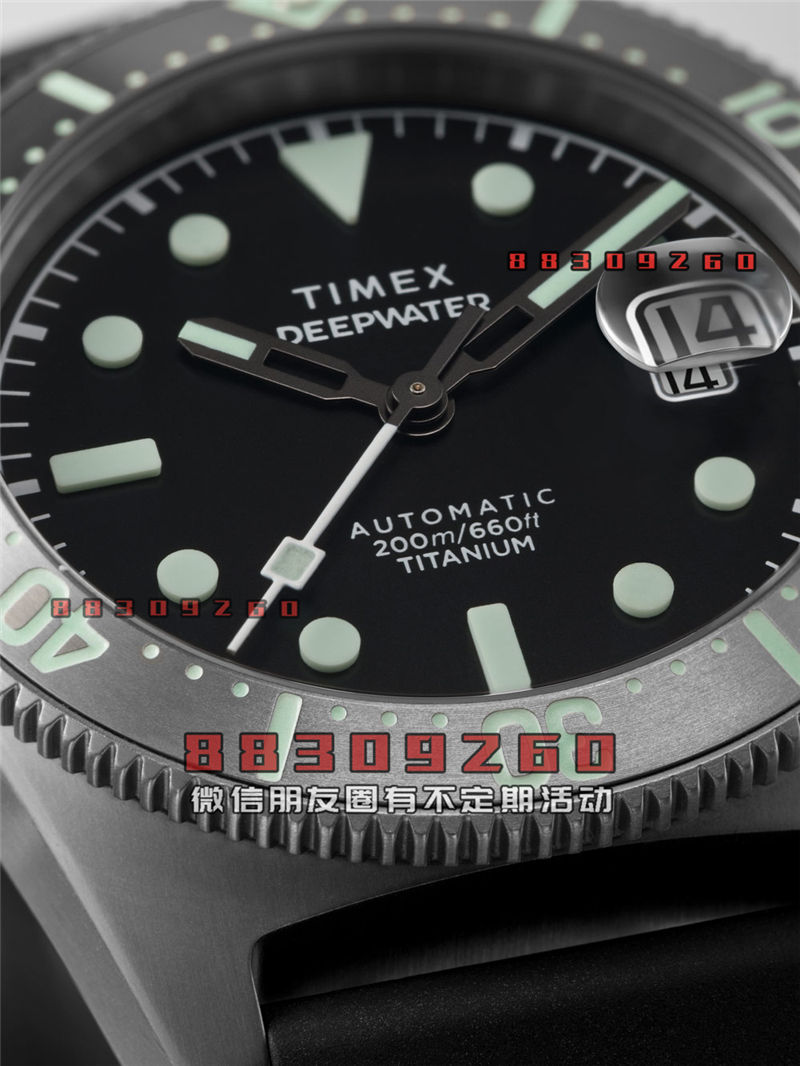 Deepwater Reef 200 是 Timex 首款符合 ISO 标准的潜水表系列