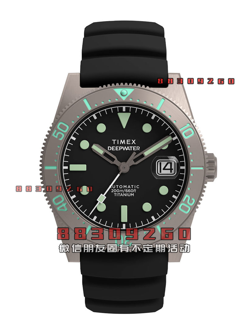 Deepwater Reef 200 是 Timex 首款符合 ISO 标准的潜水表系列