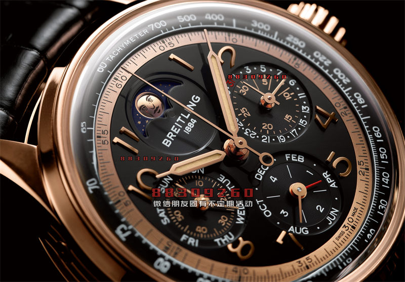 Breitling 推出140周年纪念版万年历计时码表：全新 B19 机芯