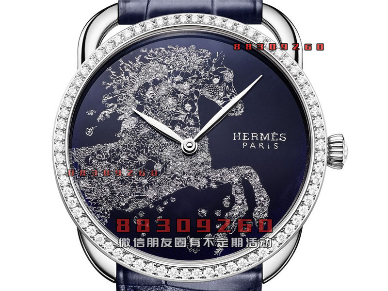 Hermès 推出 Arceau Robe Légère 华服骏马腕表
